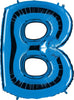 Buchstabenballon B XXL - Blau
