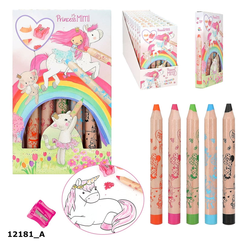 Princess Mimi 5 Buntstifte