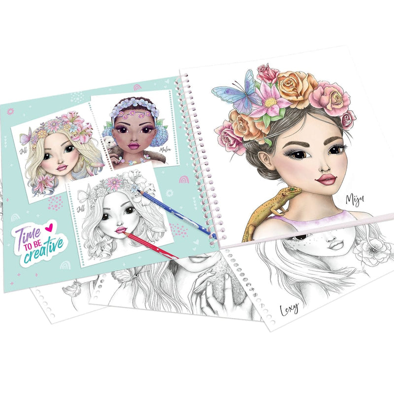 TOPModel Special Colouring Book | Boutique Ballooons