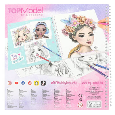 TOPModel Special Colouring Book | Boutique Ballooons
