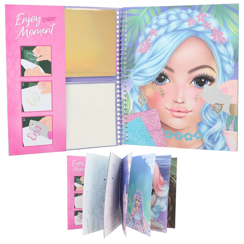 TOPModel Malbuch Stick & Shine