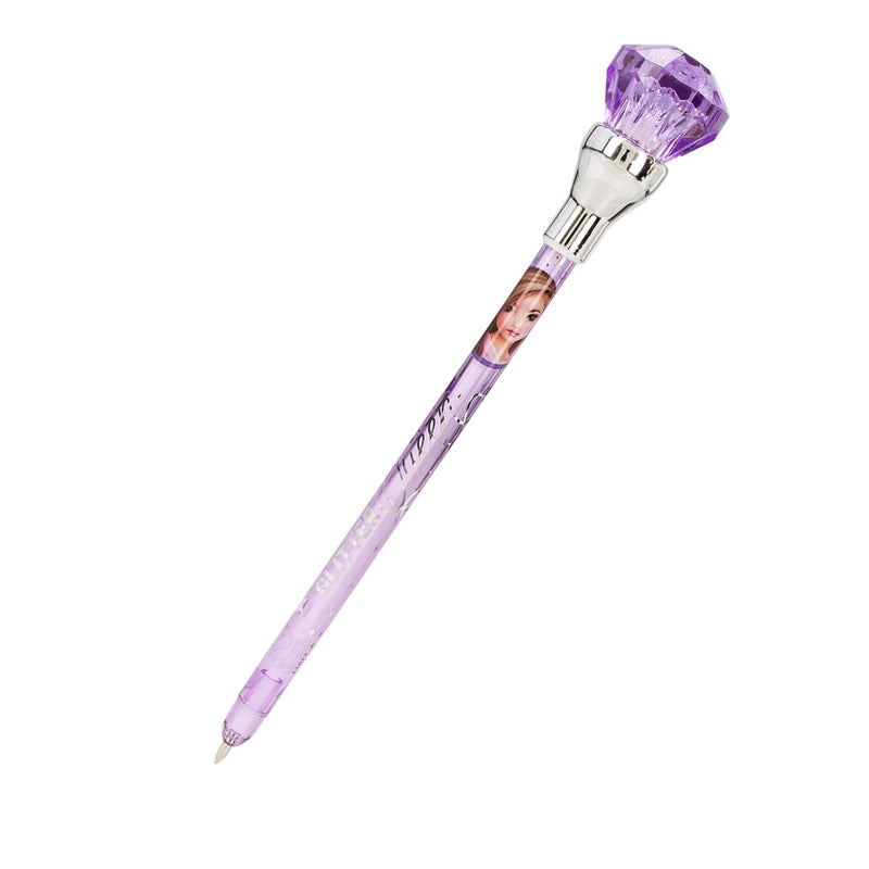 TOPModel Kugelschreiber mit Licht GLITTER QUEEN | Boutique Ballooons