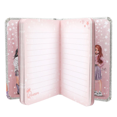 TOPModel Notizbuch & Bleistift GLITTER QUEEN | Boutique Ballooons