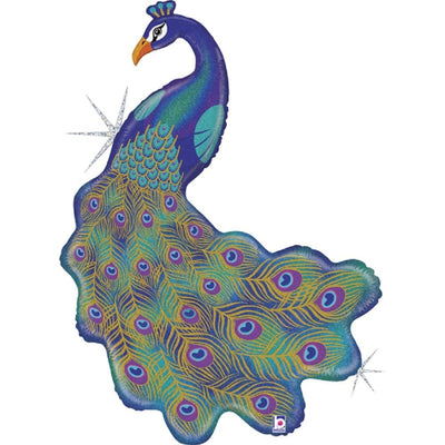 Glitter Peacock XXL | Boutique Ballooons