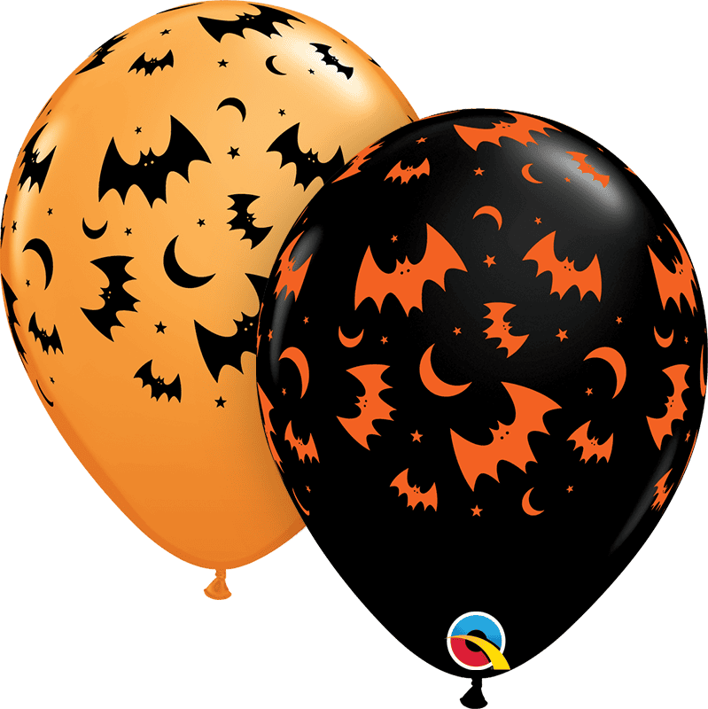 Flying Bats & Moons