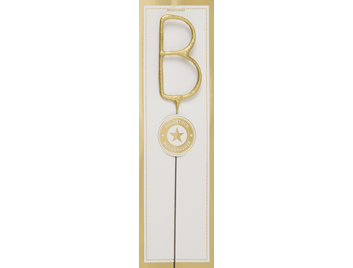 B gold Goldstück pink Wondercandle® classic | Boutique Ballooons