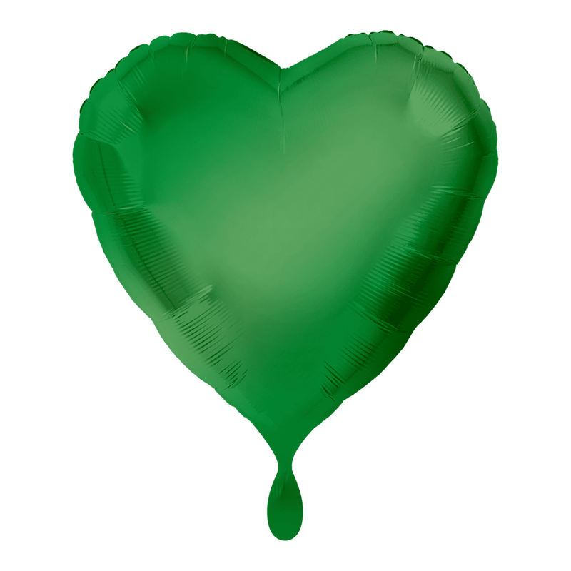 Herzballon - Grün