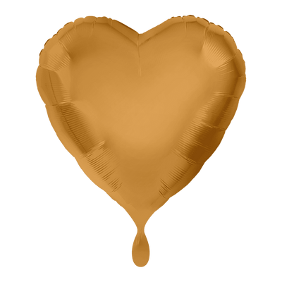 Herzballon - Gold | Boutique Ballooons