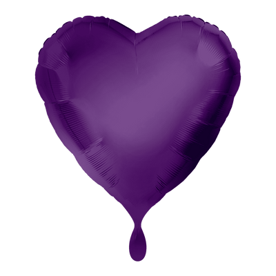 Herzballon - Lila | Boutique Ballooons