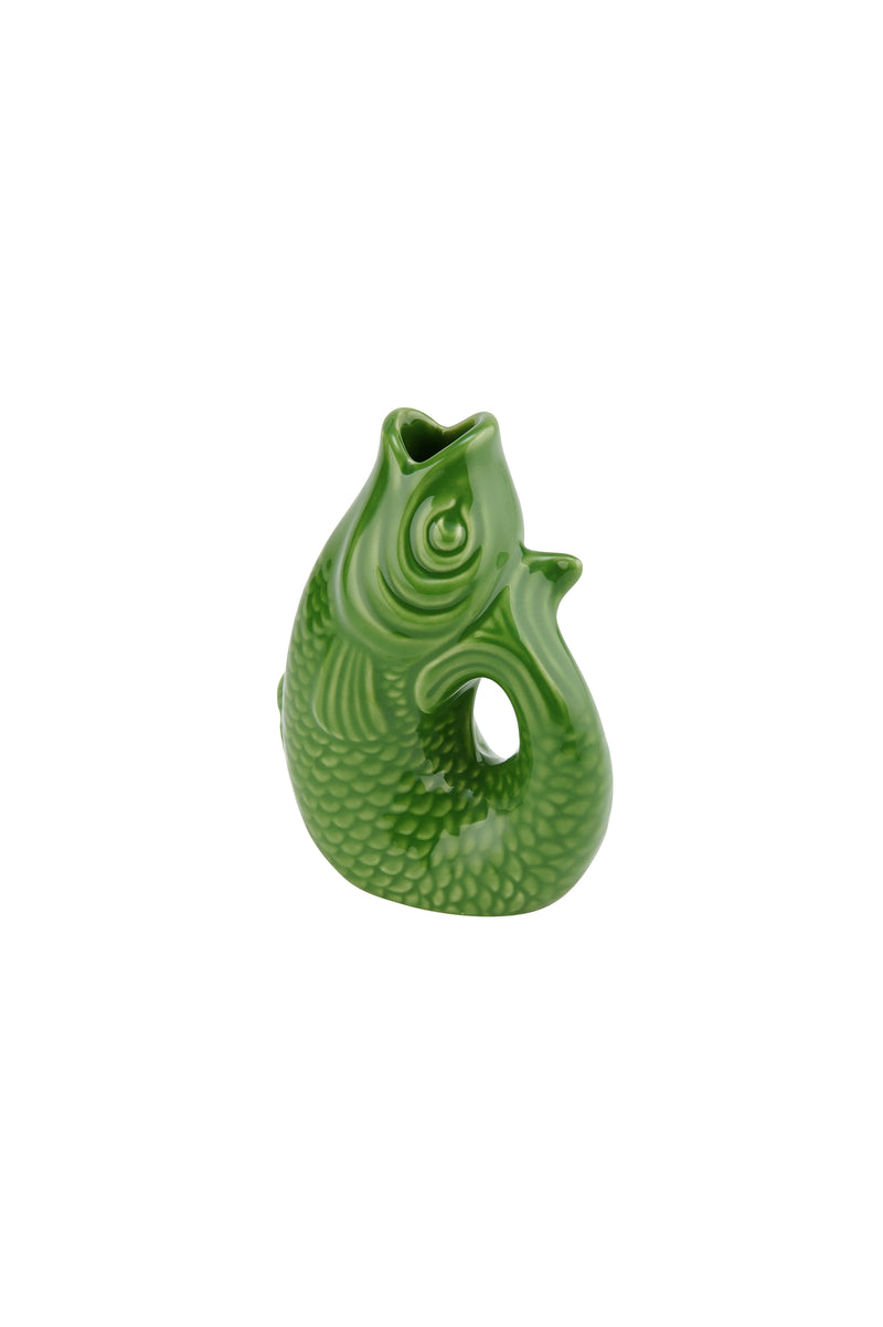Monsieur Carafon, Fisch, Vase, XS, green bay, 0,2 Liter