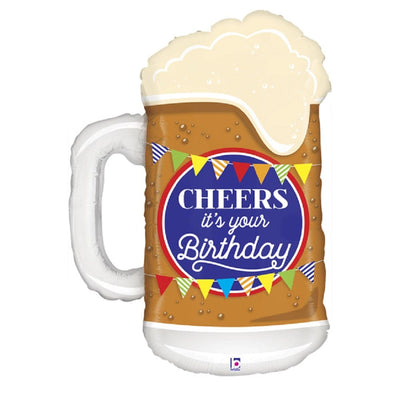 Bierkrug - Cheers Birthday Beer | Boutique Ballooons