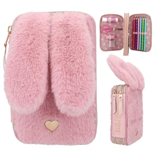 Princess Mimi Federtasche Hase Fell BUNNY BALLET