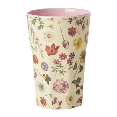 Hoch Becher - Crème - Floras Dream Print