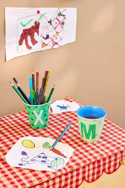 Medium Cup - Green - M - Stars