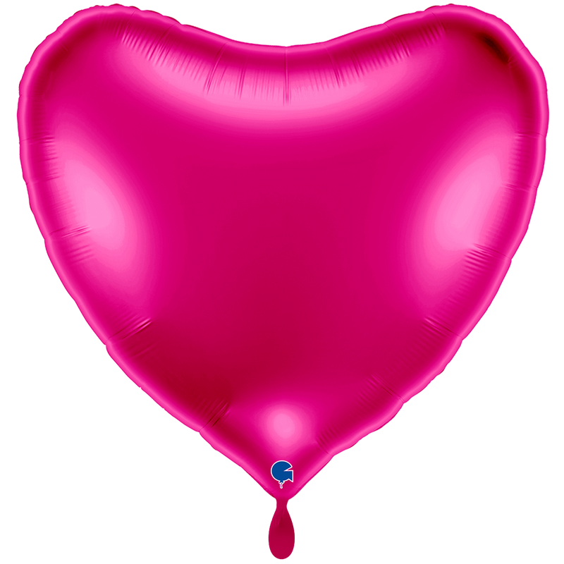 Herzballon XXL Magenta