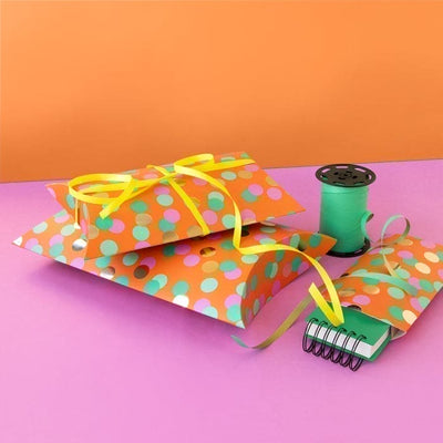 Kissenschachteln - Large - Big Confetti Orange