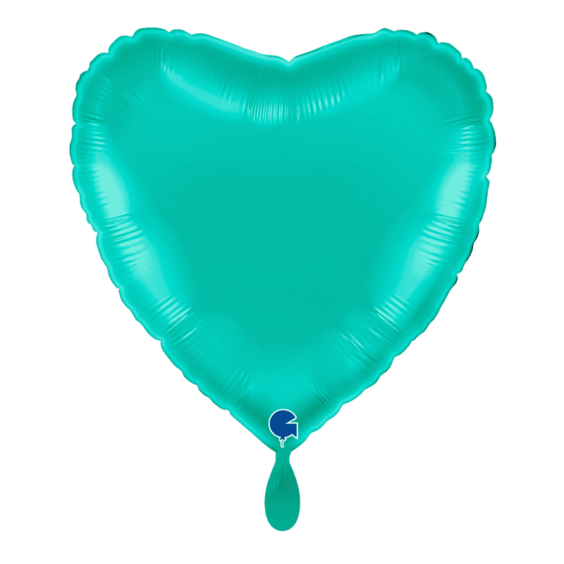 Herzballon Türkis