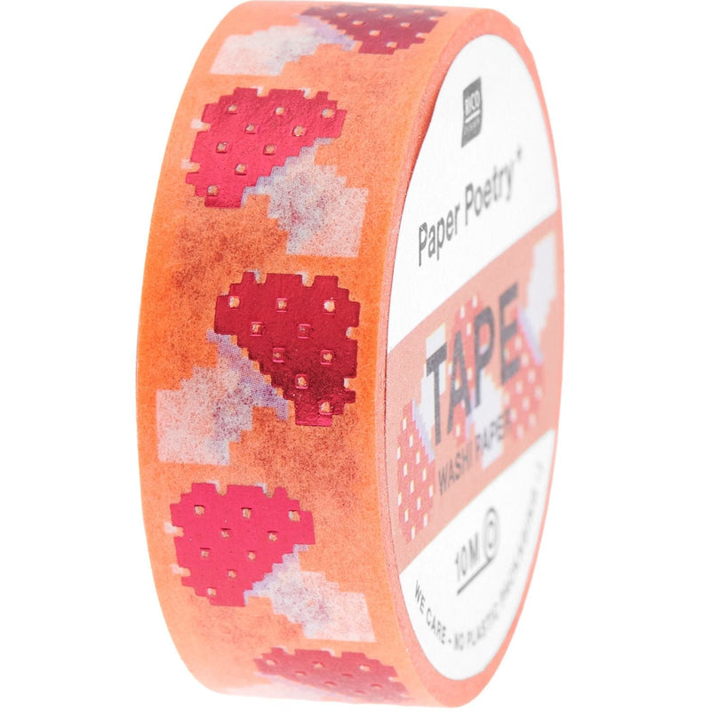 Paper Poetry Tape Shrooom Big Reds 1,5cmx10m