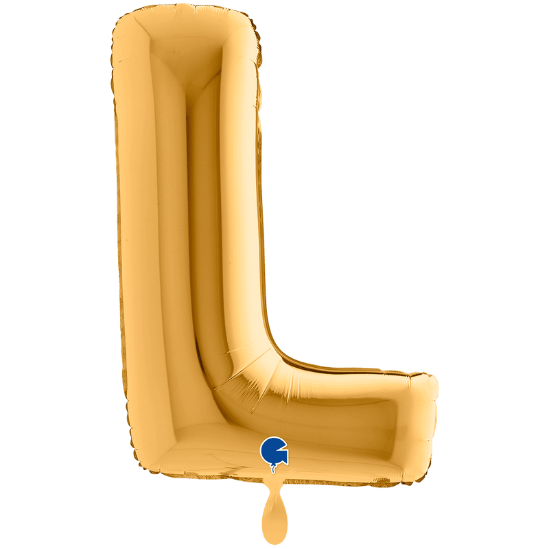 Buchstabenballon L XXL - Gold