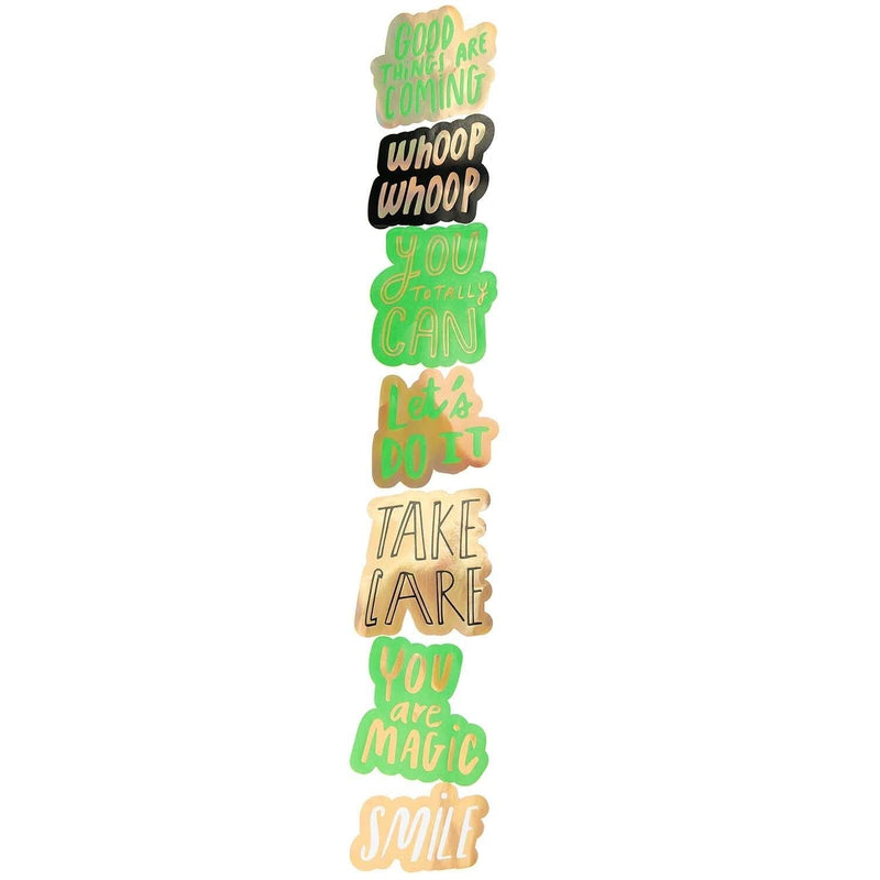 Paper Poetry Sticker Typo | Boutique Ballooons