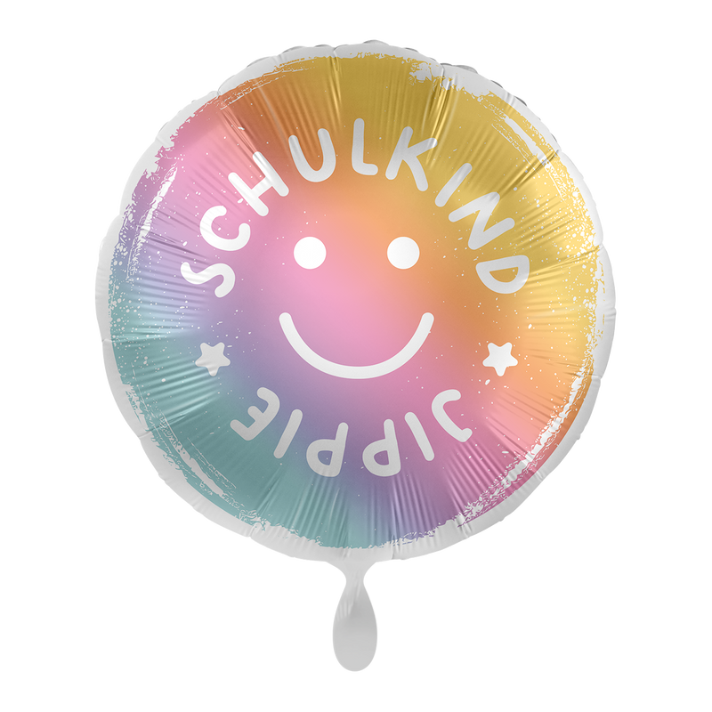Folienballon Schulkind Smile