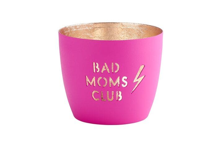 MADRAS, WINDLICHT, M, MOTIV: BAD MOMS CLUB, NEON PURPLE/GOLD