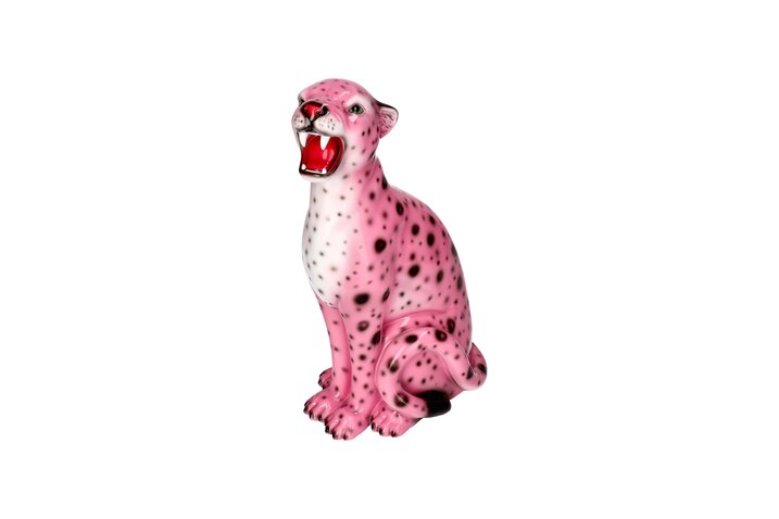 WILDCAT, LEOPARD, S(H34CM), ROSA