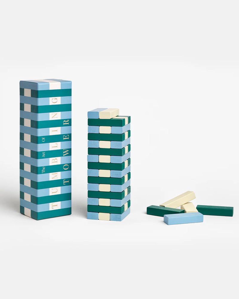 Play - Tumbling Towers, Green/Blue