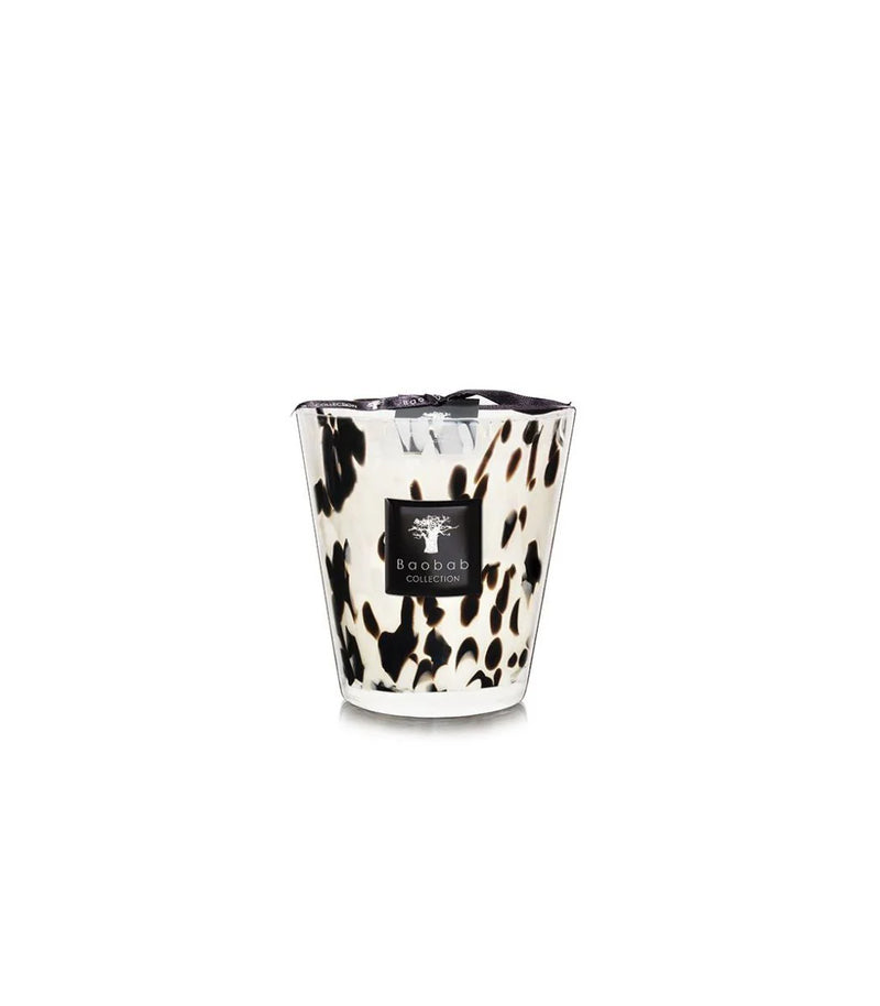 Baobab Candle, Max 16 Black Pearls