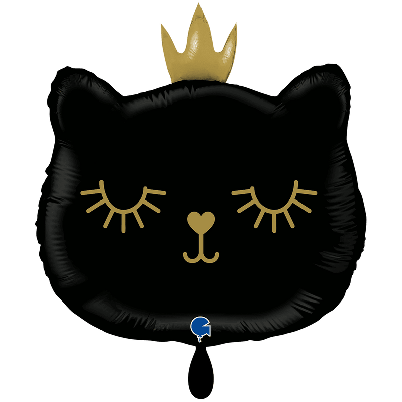 Folienballon Cat Princess Black XXL