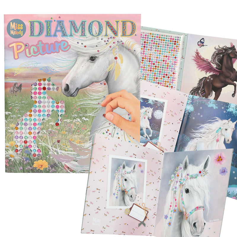 Miss Melody Create your Diamond Picture Stickerbuch