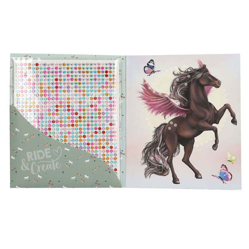 Miss Melody Create your Diamond Picture Stickerbuch