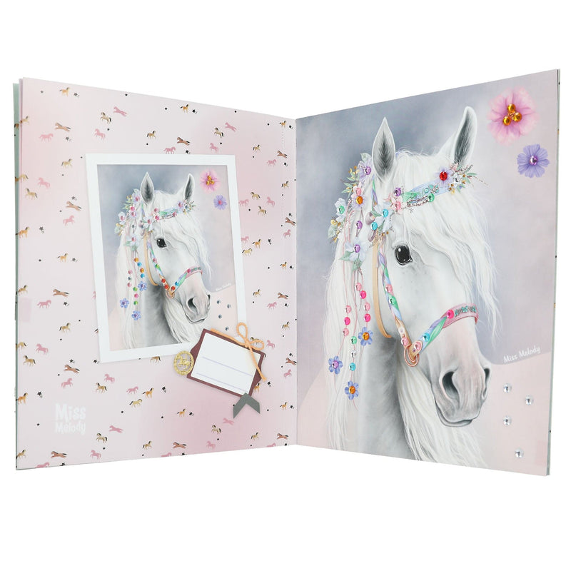 Miss Melody Create your Diamond Picture Stickerbuch