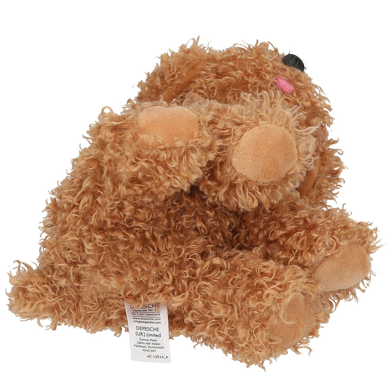 TOPModel Plüsch Hund braun 16 cm