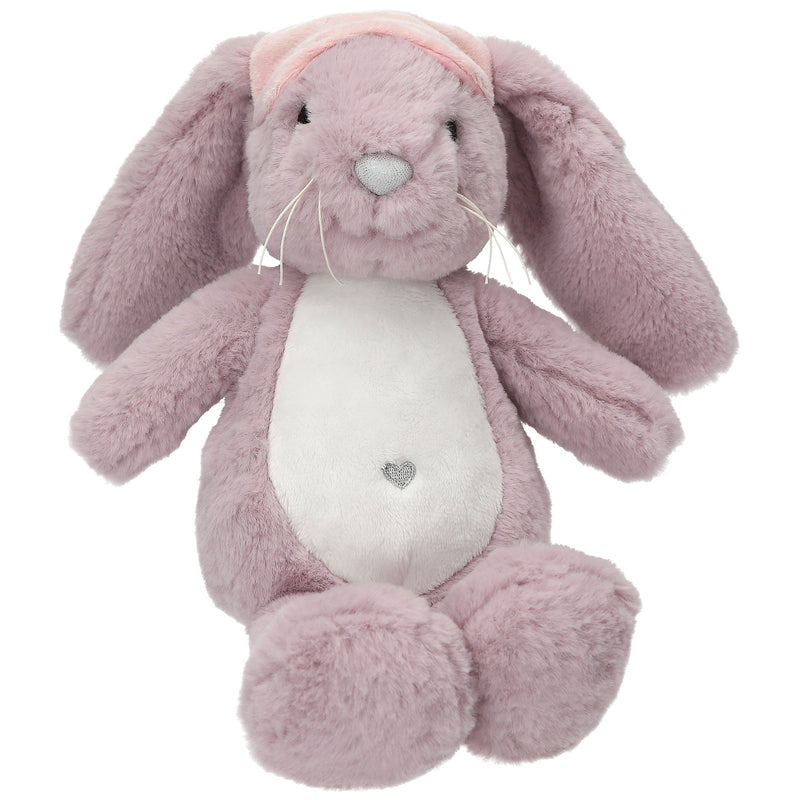 Princess Mimi Plüsch Hase lila mit Schlafmaske