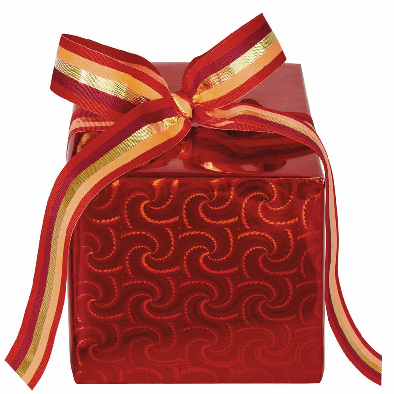 PAPER POETRY GESCHENKPAPIER HOLOGRAPHISCH MIT STERNEN 200X70CM 80G/M² ROT