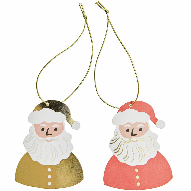 PAPER POETRY GESCHENKANHÄNGER WEIHNACHTSMANN 8 STÜCK