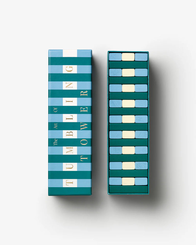 Play - Tumbling Towers, Green/Blue