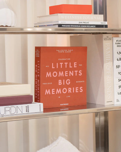 Photo Album - Little Moments Big Memories, Orange