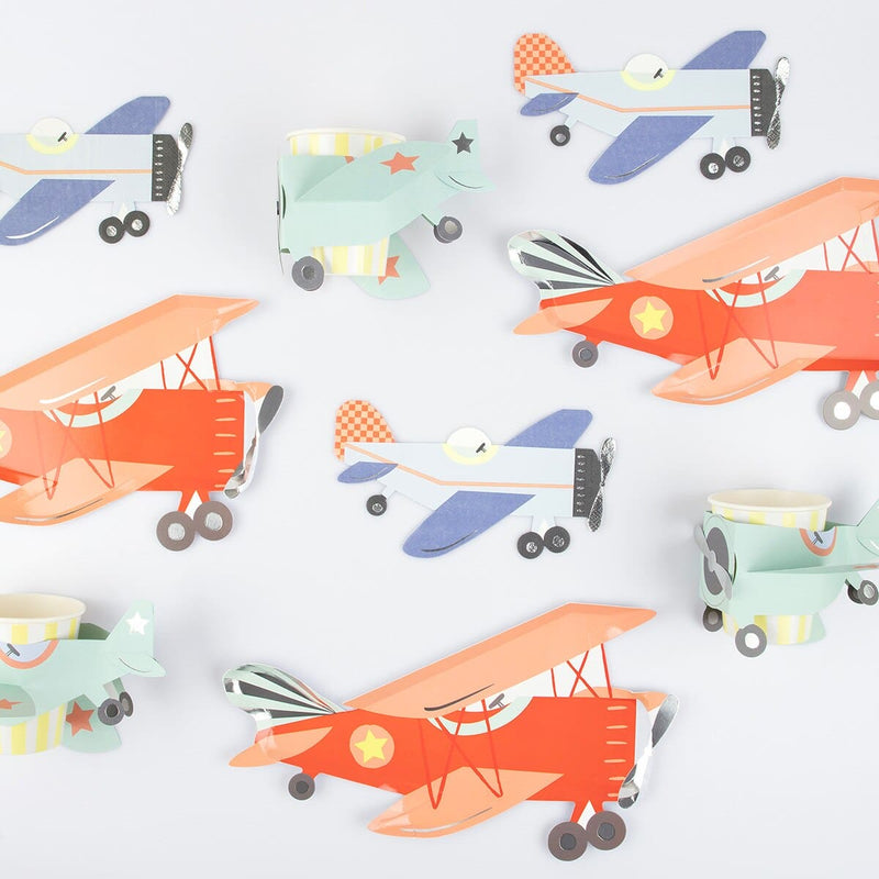 Plane Plates (x 8)