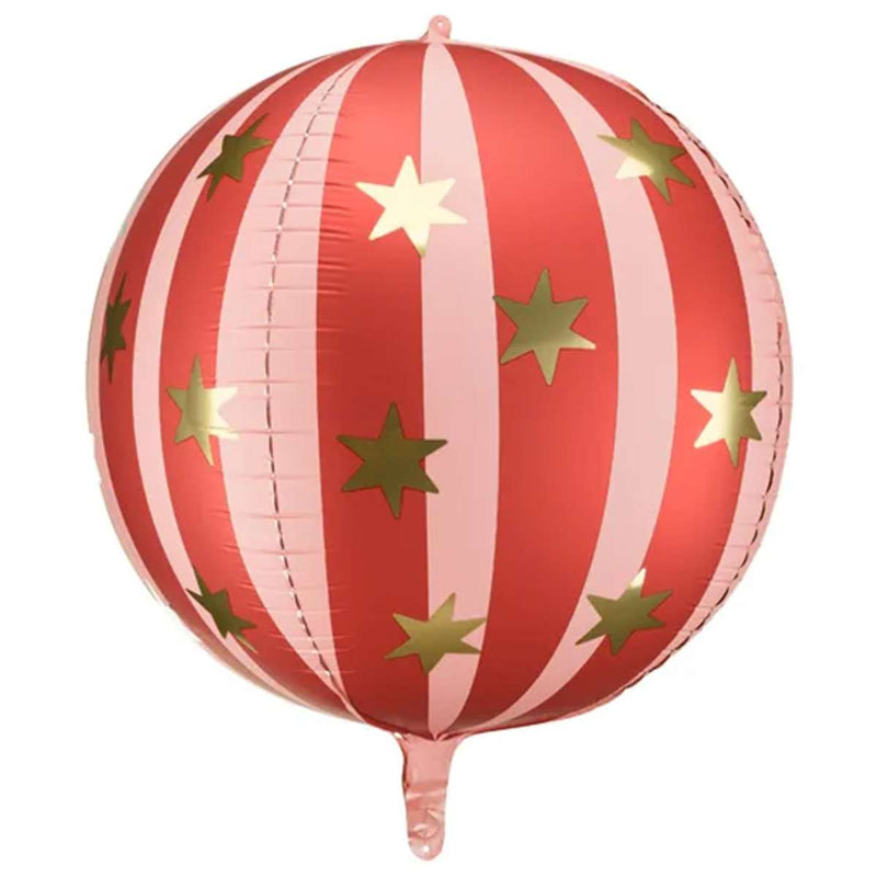 Folienballon Starry ball red XL