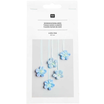 Seidenpapierblumen Vergissmeinnicht, XS, FSC MIX