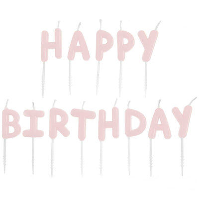 KERZEN HAPPY BIRTHDAY 6CM 13TEILIG | Boutique Ballooons