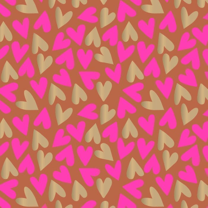 Kissenschachteln - Medium - Hearts Fluor Pink