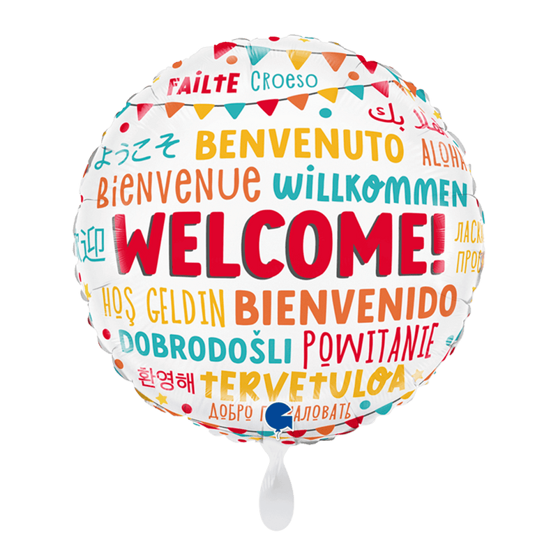 Folienballon Welcome