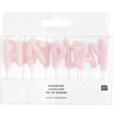 KERZEN HAPPY BIRTHDAY 6CM 13TEILIG | Boutique Ballooons