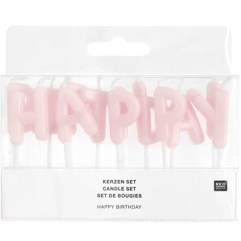 KERZEN HAPPY BIRTHDAY 6CM 13TEILIG | Boutique Ballooons