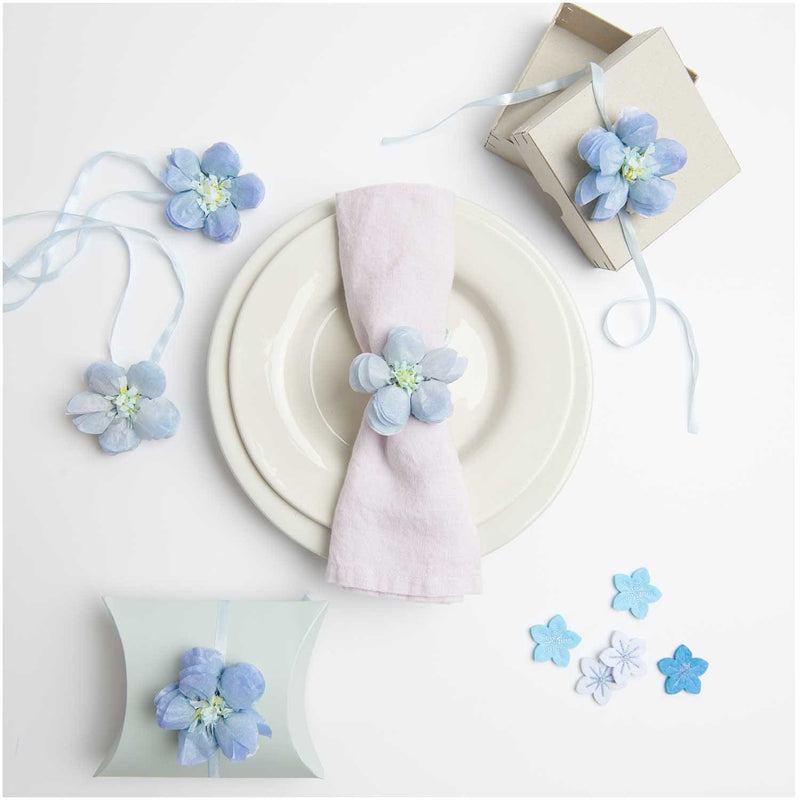 Seidenpapierblumen Vergissmeinnicht, XS, FSC MIX
