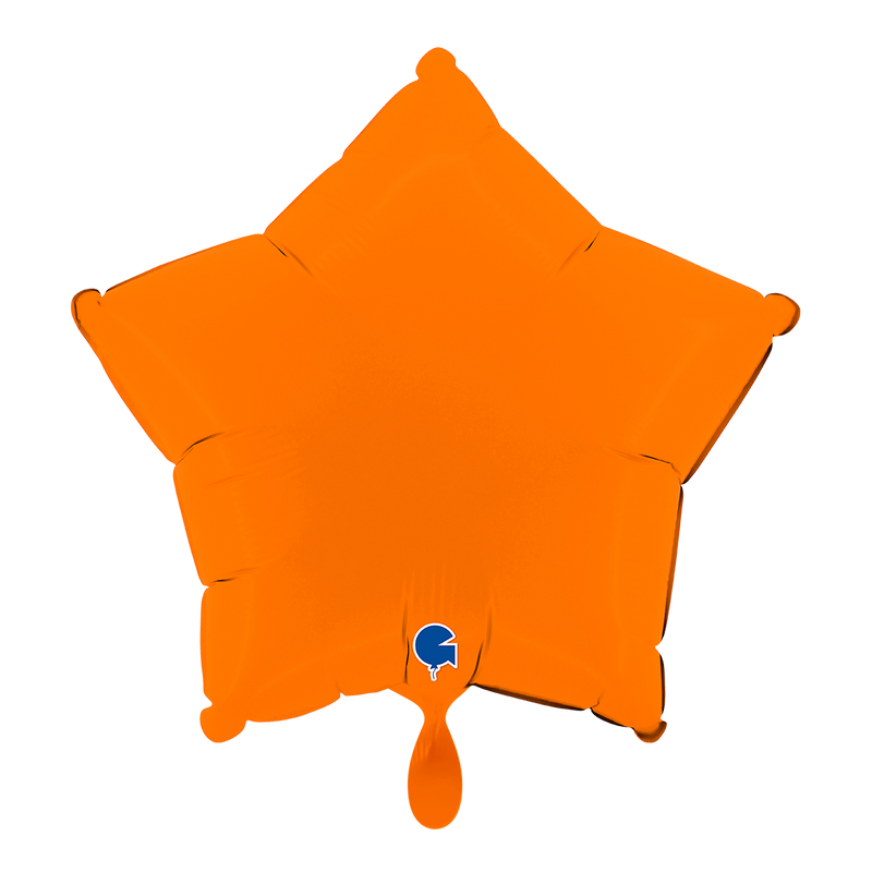 Sternballon Matte Orange