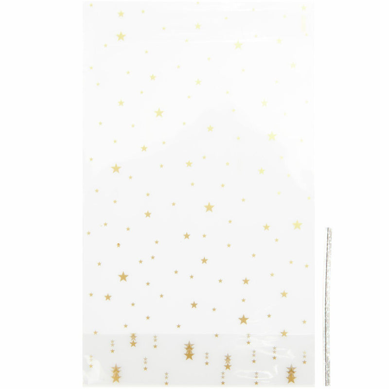 KEKSTÜTEN GOLDENE STERNE 10 STÜCK 144x240mm
